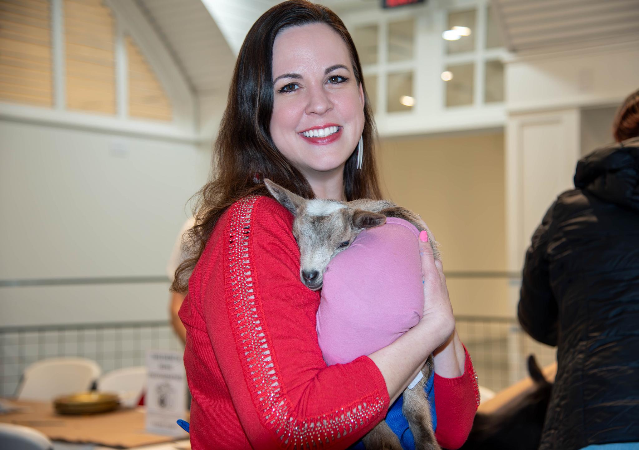 A Unique Valentine's Experience: Paint Night with Goats at Stony Point Fashion Park