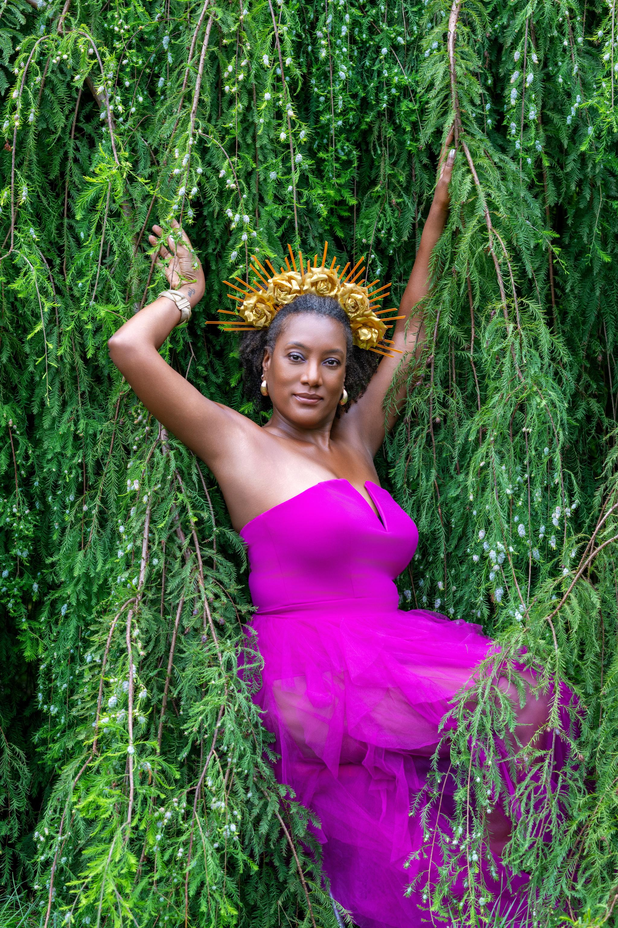 A Royal Portrait Session at Crystal Hill Gardens